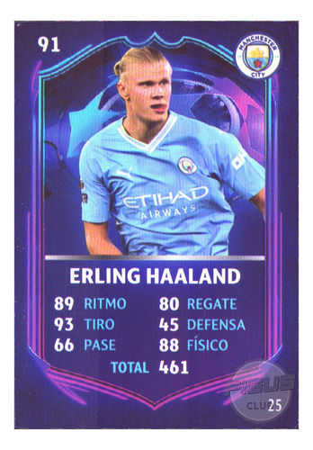 Cartas Estrellas Del Futbol 2 - #25 Erling Haaland