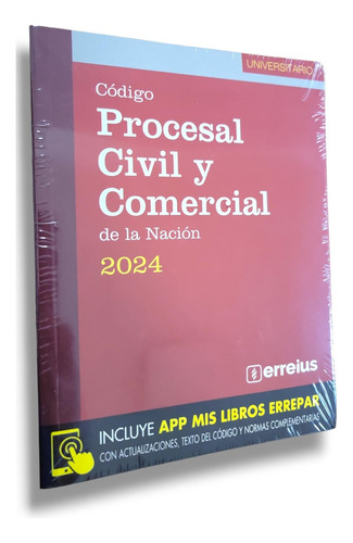 Código Procesal Civil Y Comercial De La Nación 2024 Bolsillo