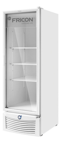 Freezer Vertical 569l Fricon Vcet569v Pt Vidro Branco 127v