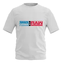 Comprar Playera Wwe Smackdown Vs Raw Logos Wwe