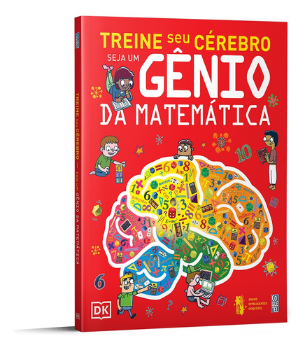 Treine seu cérebro seja um gênio da matemática, de Goldsmith, Mike. Editora Nova Fronteira Participações S/A, capa mole em português, 2022