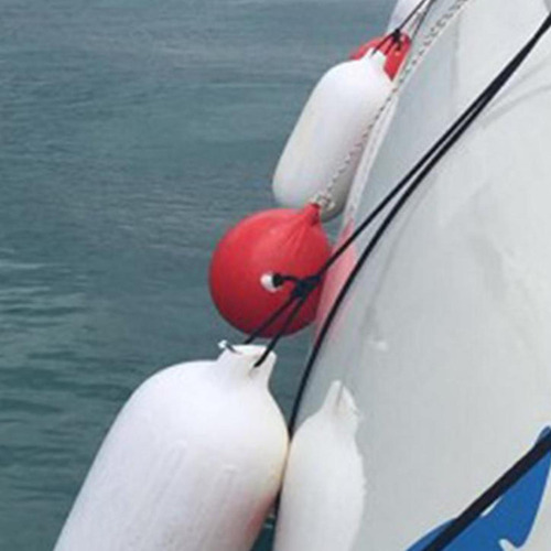 Boya De Ancla De Guardabarros De Barco Cuerda Negra De 2 M