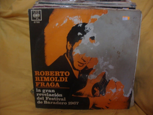 Vinilo Roberto Rimoldi Fraga Revelacion Baradero 1967 F3