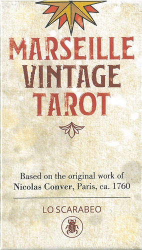 Marseille Vintage Tarot, De Nicolas Conver. Editorial Lo Scarabeo En Español