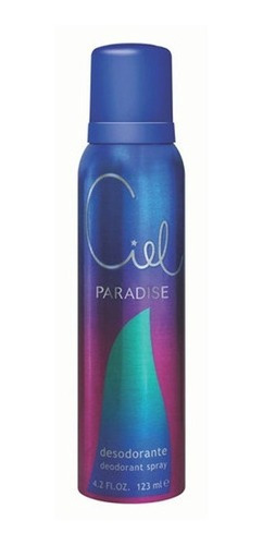 Desodorante Mujer Niñas Ciel Paradise 123ml Spray Original