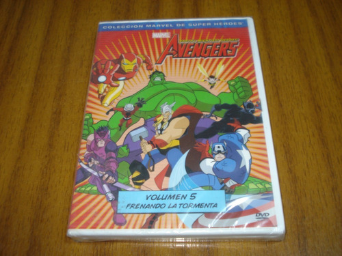 Dvd Avengers / Frenando La Tormenta (nuevo Y Sellado) Marvel