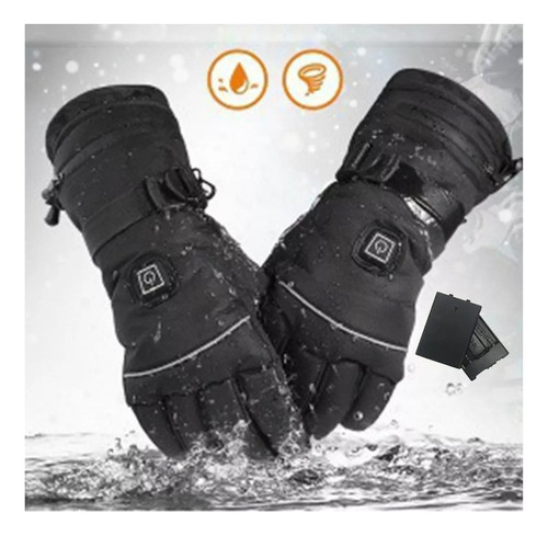 Guantes Con Calefacción, Guantes Eléctricos Recargables De