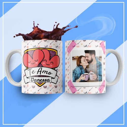 Plantillas Para Tazas Amor Enamorados Modelo 5