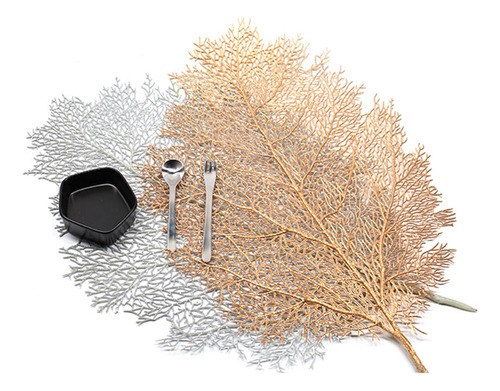 D Mantel De Mesa Con Hojas De Plantas, Decoración For