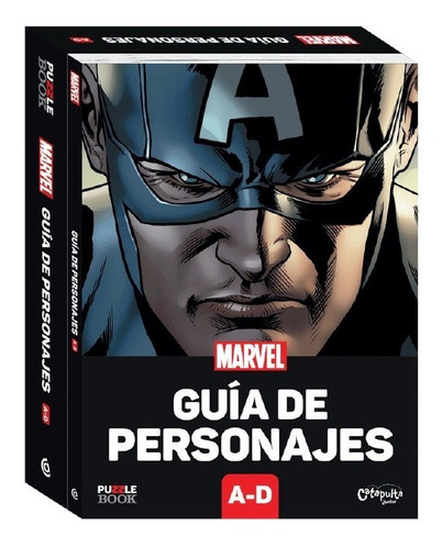 Imagen 2 de 6 de Pack Marvel - 4 Guías De Personajes + 4 Rompecabezas