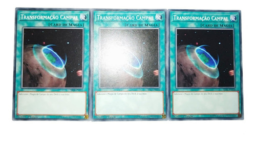 Yugioh 3x Terraforming Em Português 