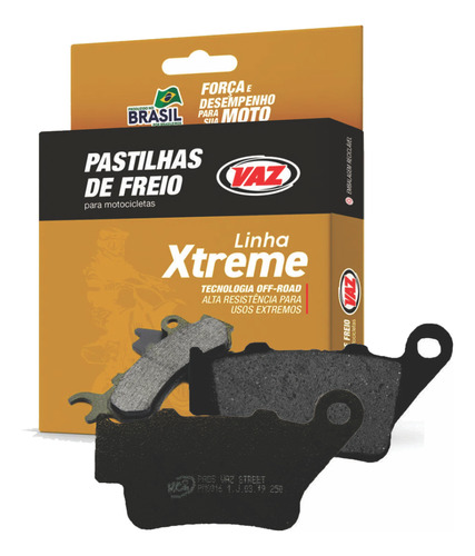 Kit Pastilha Vaz Traseira Xt660 S1000rr Cb500 016