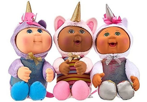 Cabbage Patch Kids Cuties, Fantasy Friends, Paquete De 3 De 