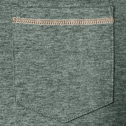 Camisa Transpirable De Manga Corta Con Bolsillos De Moda