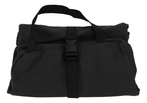 Bolsa De Herramientas De Lona Con Diseño De Cremallera Plega