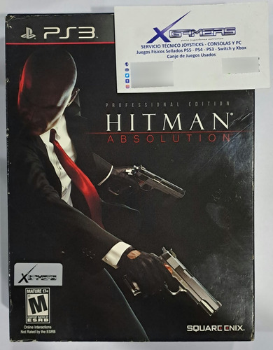  Hitman Absolution Professional Edition Ps3 Usado Fisico 