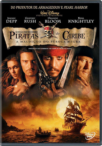 Dvd Piratas Do Caribe - A Maldição Do Pérola Negra