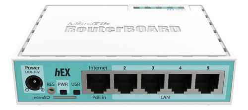Routerboard Mikrotik Rb75o Gr3 Hex + Balanceo + Hotspot Wifi