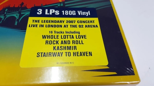 Led Zeppelin Celebration Day Box Set Vinil Lap Novo Lacrado