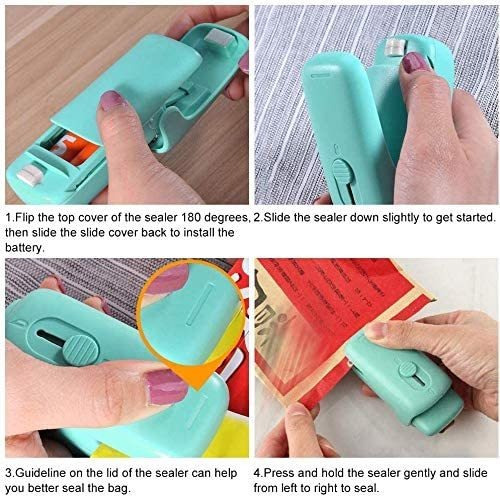 Máquina De Sellado Térmico De Mano 2 En 1 Con Cortador