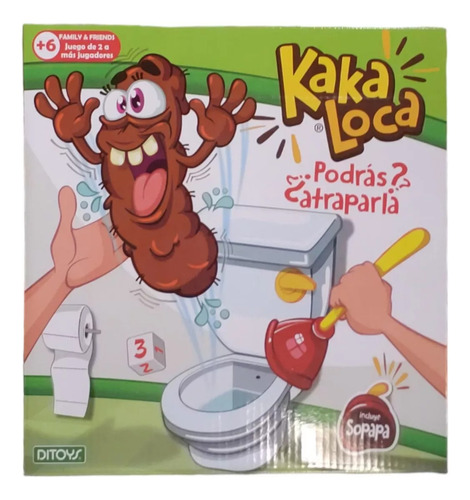 Juego De Mesa Kaka Loca Atrapala Ditoys - Sharif Express