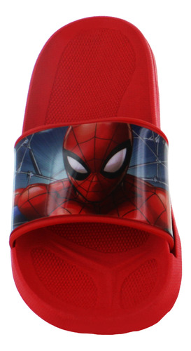 Spiderman Sandalia Sueco Playa Full Plastic Rojo Niño 84860