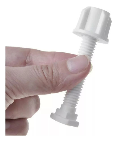 8pcs Tornillos Para Baño Asiento De Inodoro Tipo One-piece