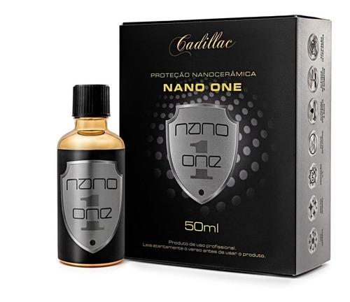 Proteção Nanocerâmica De Até 1 Ano Nano One 50 Ml Cadillac