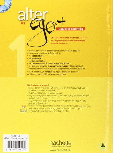 Libro Alter Ego 1 Cahier D Activites *cjs