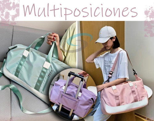 De Maleta Gym Ejercicio Bolsa Viaje Casual Moda Morral Rw