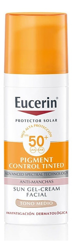 Eucerin Solar Pigment Control Color Tono Medio Fps50 X 50 Ml