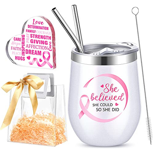 7 Pcs Regalo De Cáncer De Mama Para Mujeres Sc2bu