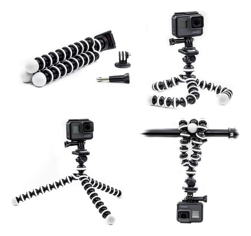 Tripode Digicharge Para Gopro Flexible Ajustable