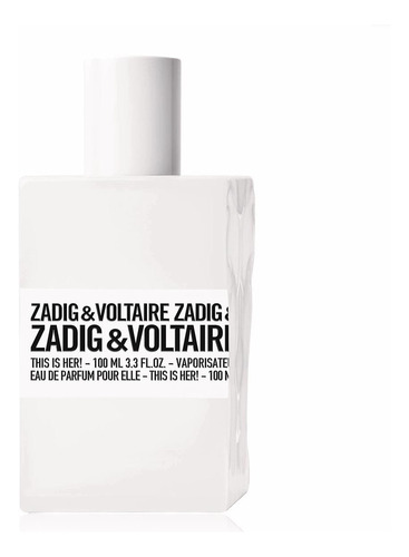This Is Her Zadig & Voltaire - Eau De Parfum Para Mujer, 3.3