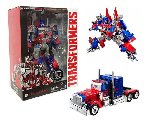 Optimus Prime Transformers 10 Aniversario Original (Usado)