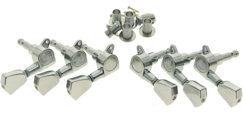 Wilkinson 3l3r - Afinadores De Guitarra Cromados E-z Post Gu