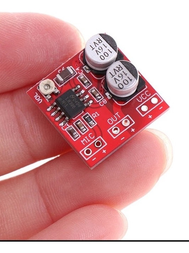 Imagen 3 de 4 de Preamplificador Para Micrófono - Cápsula O Electrec