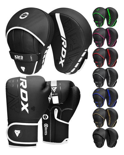 Rdx Juego De Almohadillas Y Guantes De Boxeo Para Niños, M.