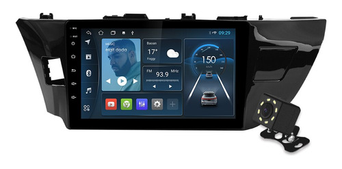 Auto Estéreo 1+32g Para Toyota Corolla 2014-2016 Gps Wifi