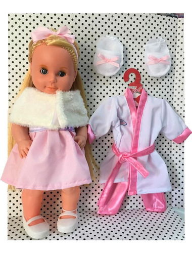 Imagen 2 de 10 de Muñeca Set Ropa Lovely Girl 40cm Original New 905 Bigshop