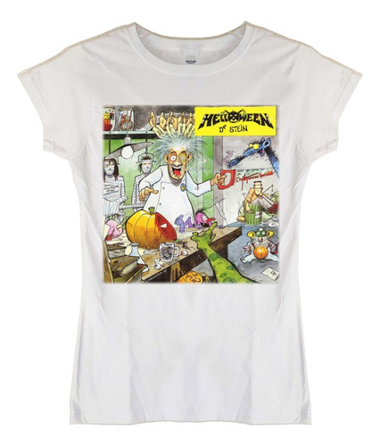 Polera Mujer Helloween Dr Stein Metal Abominatron