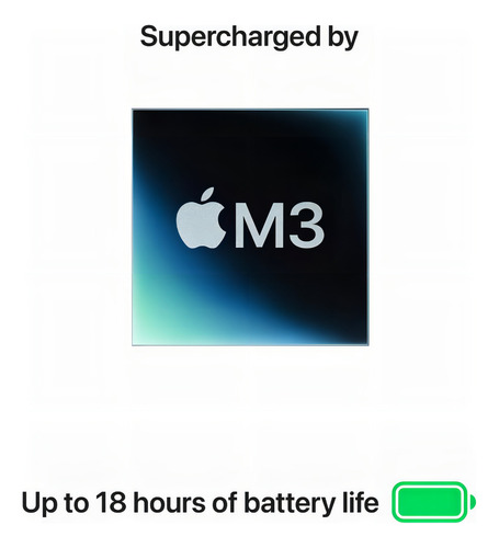 MacBook Air 13-inch 13" space gray 256GB SSD - Apple Chip M3