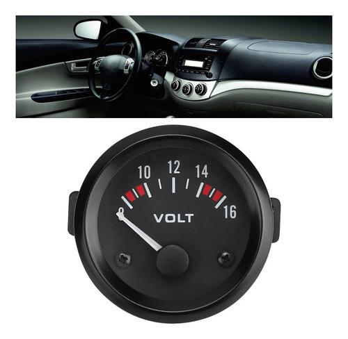 Medidor De Voltaje Universal Para Coche, Voltímetro De 12 V