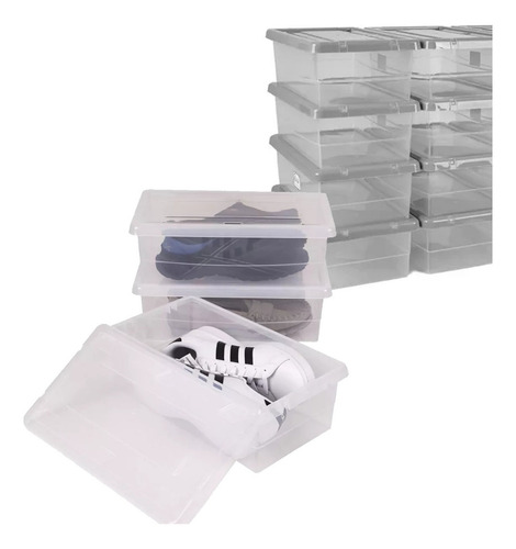 Organizador De Zapatos - Heladera X6 Exahome Blanco