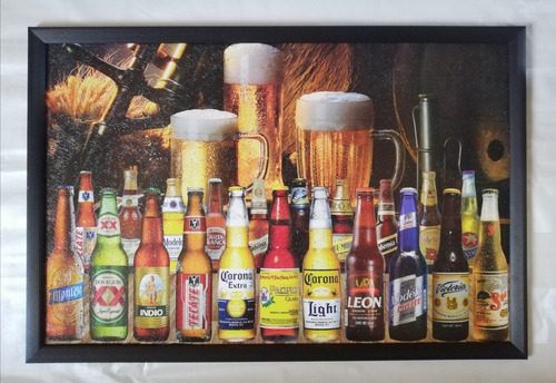 Cuadro Grande Nuevo Bar Cervezas