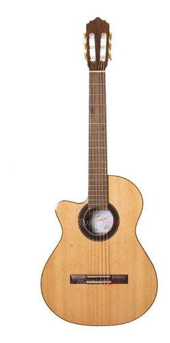 Guitarra Criolla Estudio Fonseca 41k Zurda Cort Musica Pilar