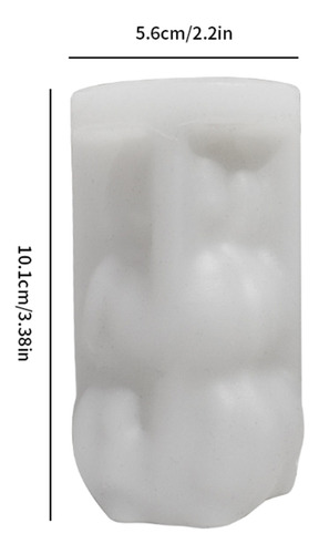 Molde De Silicona Pumpkim Candle Para Hacer Yeso Para Velas