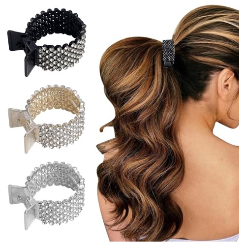 Enophe Hair Clips, 1.4inch Diseño Pequeño De Rinstone Q8h7z