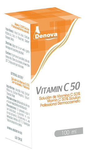 Vitamina C 50 - 100ml Denova - mL a $870