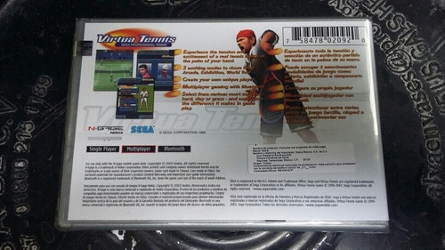 Imagen 1 de 4 de Video Juego Virtual Tenis Para Nokia N-gage